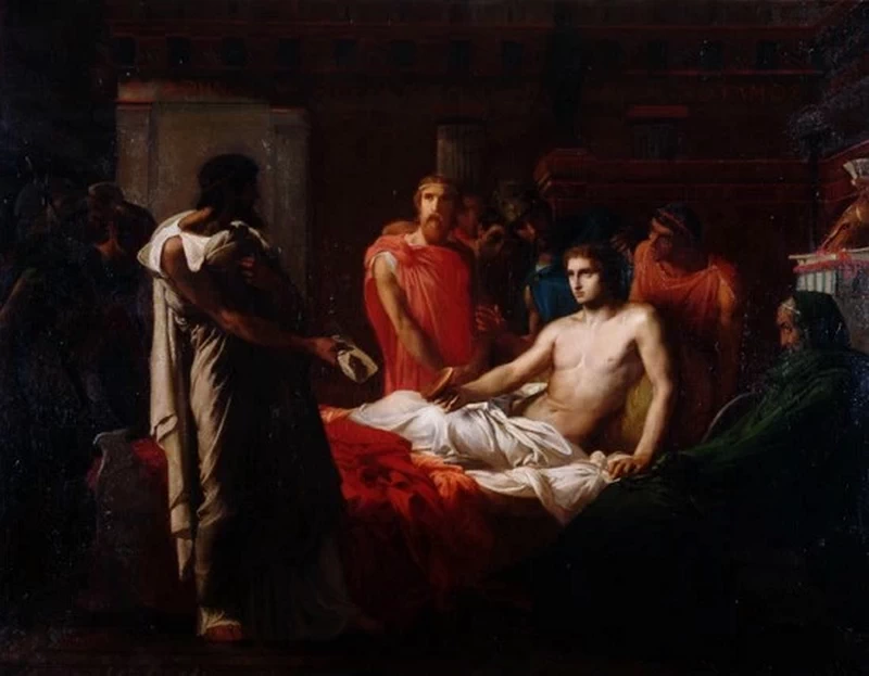 La malattia di Alessandro - Musée des Beaux, Arts de la ville de Paris